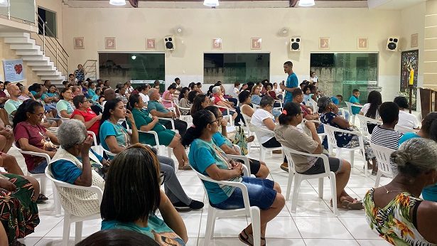 SAJ: Caminhada marca o Encerramento do Mês da Bíblia na Paróquia São José - saj