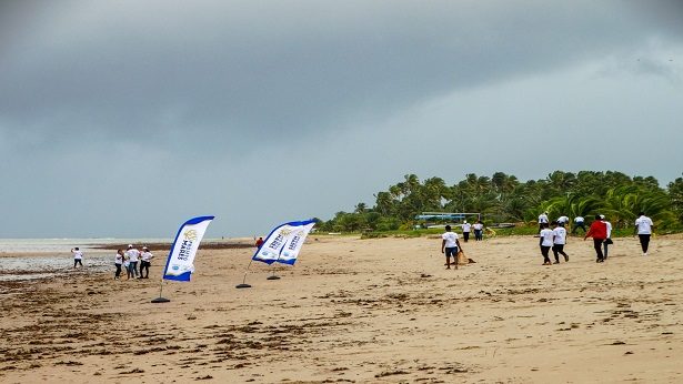 Ações de conscientização e limpeza de praia são realizadas em Mar Grande - vera-cruz, noticias, meio-ambiente