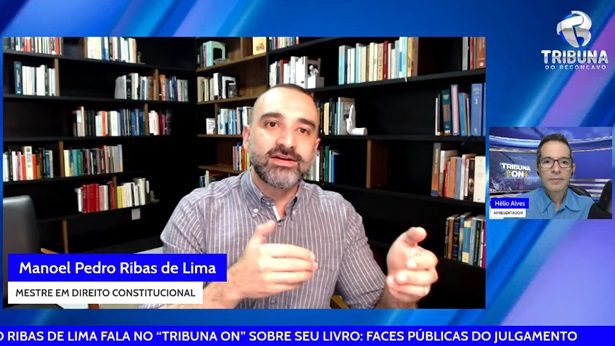 MANOEL PEDRO RIBAS DE LIMA FALOU SOBRE SEU LIVRO "FACES PÚBLICAS DO JULGAMENTO" - tribuna-on, noticias