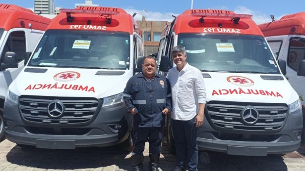 SAJ: Prefeitura recebe duas novas ambulâncias SAMU - saj, noticias, destaque, bahia