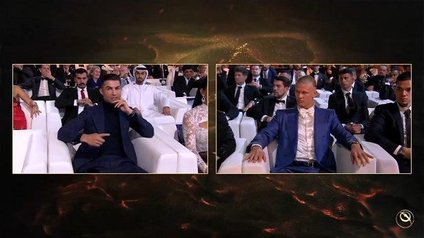 Haaland é eleito melhor do mundo no Globe Soccer, que premia Cristiano Ronaldo e Casemiro - esporte