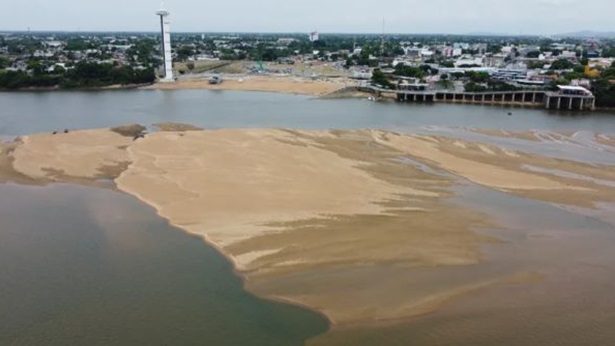 Rio Branco, em Boa Vista (RR), registra o 8º menor nível em 57 anos - brasil