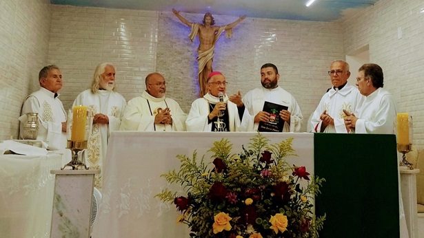 SAJ: Padre Edézio toma posse na Paróquia Nossa Senhora do Perpétuo Socorro - saj, noticias, destaque, catolico