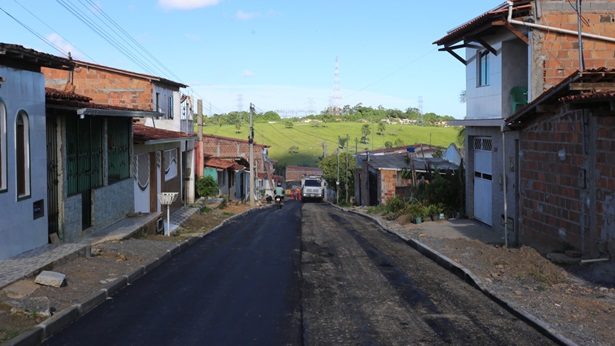 SAJ: Prefeitura inicia segunda etapa da pavimentação asfáltica no entorno do Bairro Santa Terezinha - saj