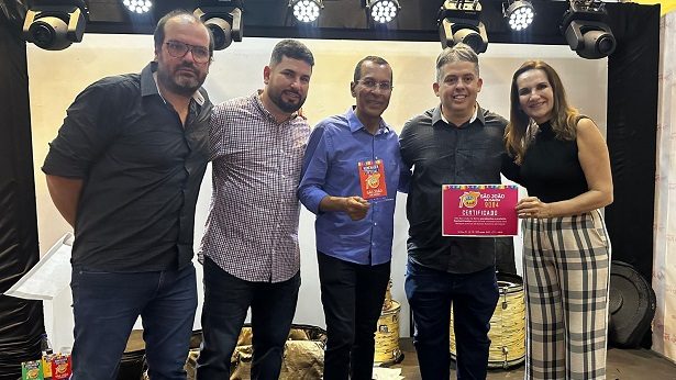 SAJ foi premiada, mais uma vez, na categoria melhor estrutura, no Prêmio Os Melhores do São João - saj