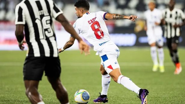 Bahia vence o Botafogo e dorme na vice-liderança do Brasileirão - esporte