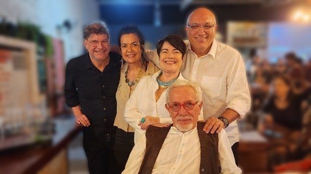 VÍDEO: Ilustrador Caó exibe em SAJ filme em homenagem a Pedro Kilkerry; cientista Zilton Andrade também foi homenageado - saj, noticias, destaque