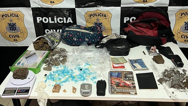 Polícias Civil e Militar apreendem crack”, cocaína e “maconha Wolf” em Cruz das Almas - cruz-das-almas