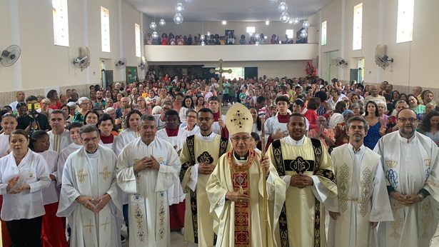 Missas e Procissão reúnem multidão na Festa de São Roque em Mutuípe - noticias, mutuipe, destaque, catolico