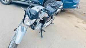 PRF recupera motocicleta roubada em fiscalização na BR 101 em Gandu - gandu