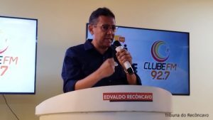 Edvaldo da Recôncavo destaca questões fundamentais como saúde e educação em debate na Clube FM - saj, noticias