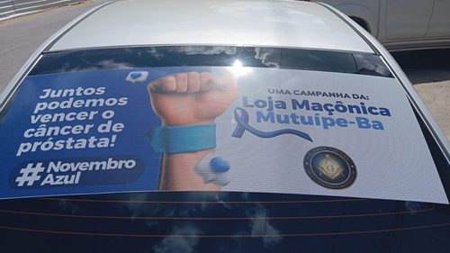 Mutuípe: Loja Maçônica promove campanha de conscientização contra o câncer de próstata - noticias, mutuipe