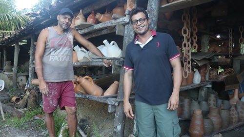 Maragogipinho: Auriel Nazaré realiza oficina de cerâmica em parceria com Memorabilia Filmes & Produções Culturais - noticias, bahia, aratuipe