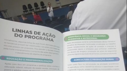 Moradores de SAJ apresentam propostas para o Programa de Desenvolvimento Socioeconômico do município - saj