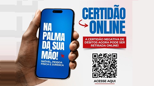 Prefeitura de Santo Antônio de Jesus disponibiliza retirada digital da Certidão Negativa de Débitos - saj, destaque