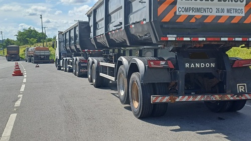 ATENÇÃO CAMINHONEIROS: PRF intensifica fiscalização da Lei do Descanso na praça de pedágio de Simões Filho - bahia