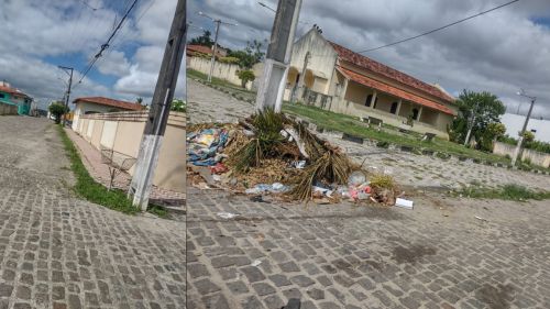 SAJ: Moradores da Maria Preta cobram limpeza de calçadas - saj, bahia