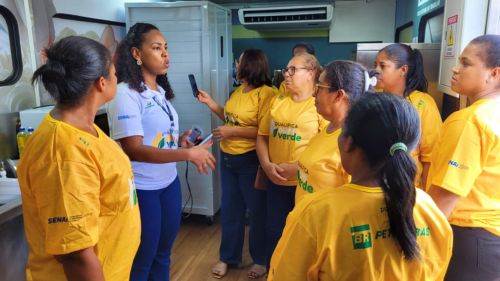 Comunidades de Araçás iniciam cursos de qualificação do Senai em parceria com a Petrobrás - bahia