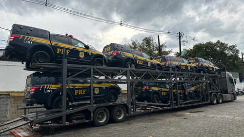 Polícia Rodoviária Federal na Bahia recebe novas viaturas - bahia