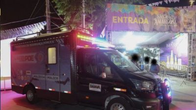 Homem preso durante Operação São João 2026 após identificação por reconhecimento facial em Amargosa