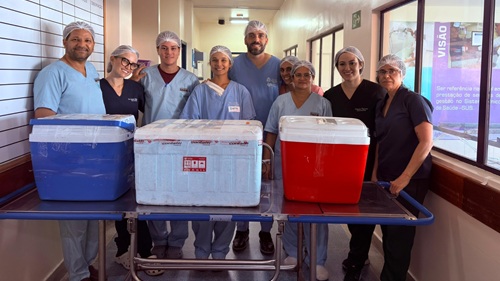 Equipe do Hospital Regional Deputado Luís Eduardo Magalhães participa da primeira captação de múltiplos órgãos sob a nova gestão em Porto Seguro.