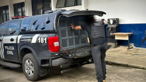 Homem é preso durante ação policial no município de São Félix, no Recôncavo da Bahia.