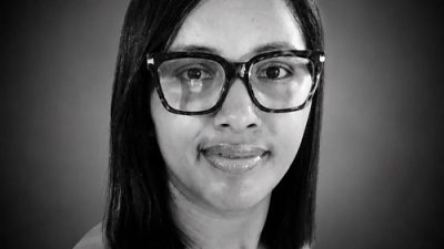Aline, moradora de Amargosa que morreu após sofrer grave acidente e ser transferida para o HRSAJ.