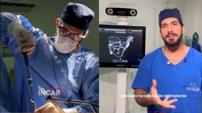Dr. Breno Luz realiza cirurgia navegada de quadril em Santo Antônio de Jesus