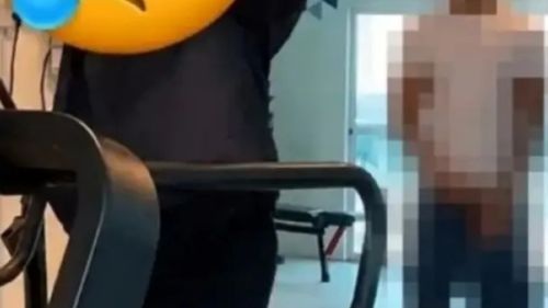 Imagem da academia de condomínio onde ocorreu caso de importunação sexual em Feira de Santana