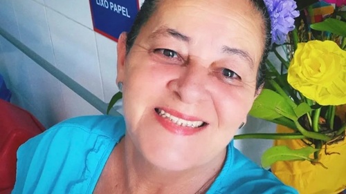 Ivani do Amparo Luz Oliveira, ex-funcionária da Santa Casa de Misericórdia e do Lar dos Idosos em Santo Antônio de Jesus