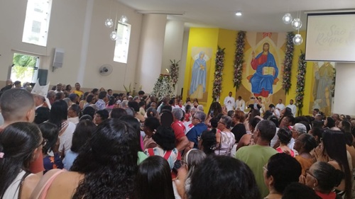 Missa festiva de São Roque em Mutuípe