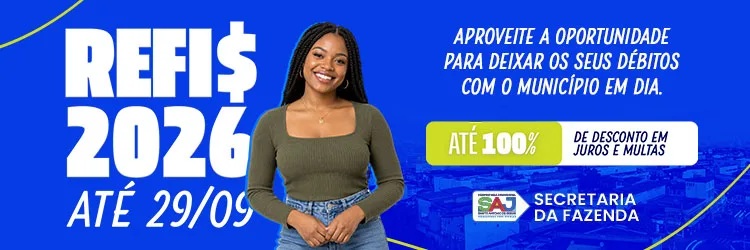 REFIS 2026 - Prefeitura de Santo Antônio de Jesus
