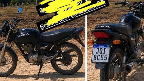 Duas motocicletas furtadas em Varzedo
