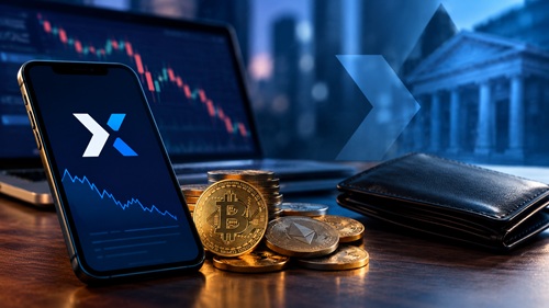 Imagem ilustrativa sobre criptomoedas, investimentos e dificuldades de saque