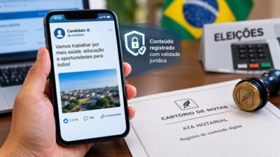 Promessas de candidatos podem ser registradas como prova em cartórios por meio do e-Not Provas