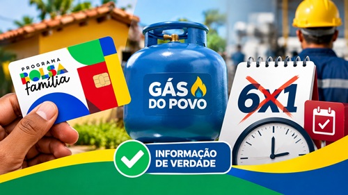 Bolsa Família, Gás do Povo e combate a notícias falsas