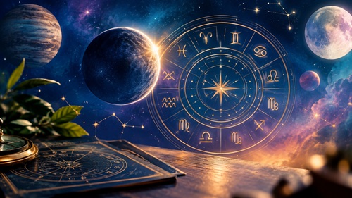 Astrologia para novembro de 2026 com signos do zodíaco, planetas e mapa astral.