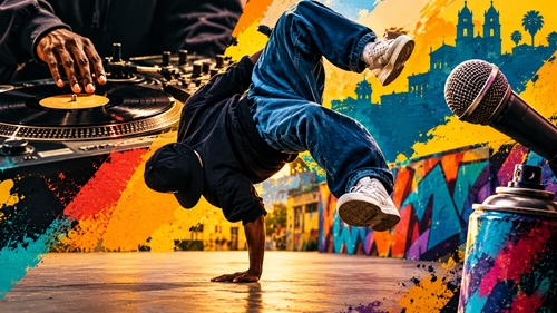 Hip-Hop reúne breaking, DJ, graffiti e expressão cultural urbana