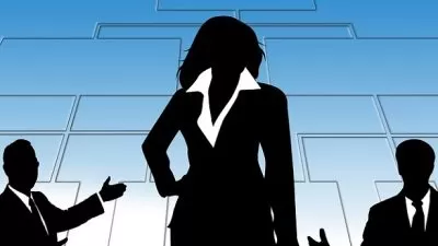 Executiva em ambiente corporativo durante atividade profissional