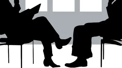 Ilustração relacionada à psicologia e saúde mental
