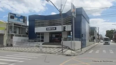 Agência da Caixa Econômica Federal em Amargosa, no Recôncavo Baiano