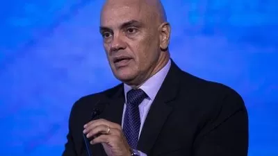 Alexandre de Moraes durante decisão do STF