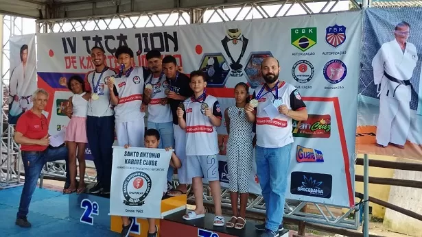 Santo Antonio Karatê Clube sagra-se campeão geral da Taça Jion de Karatê Olímpico - saj, noticias, esporte