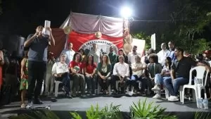 Agricultores familiares em assentamento na Bahia durante ação de inclusão produtiva