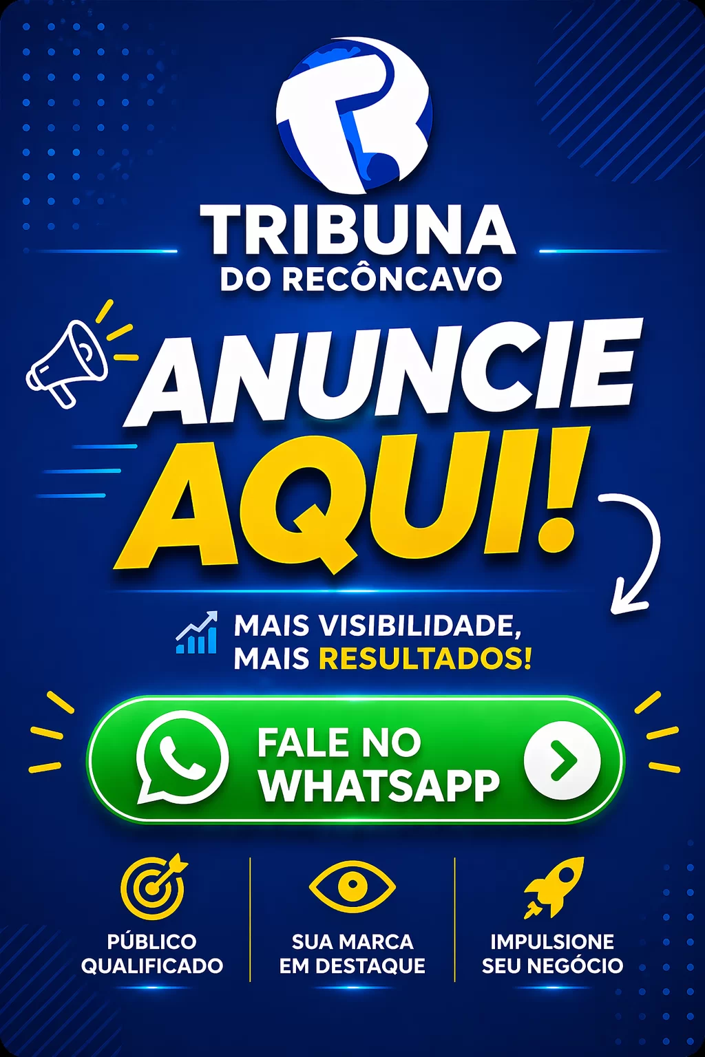 Anuncie na Tribuna do Recôncavo