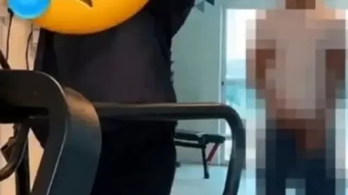 Imagem da academia de condomínio onde ocorreu caso de importunação sexual em Feira de Santana