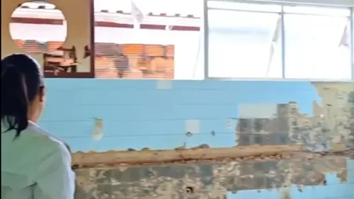 Prefeita Jaci Reis acompanha obras de reforma do Hospital Ranulfo José de Almeida em Laje