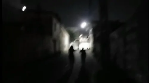 Poste apagado na Rua Chile em Santo Antônio de Jesus