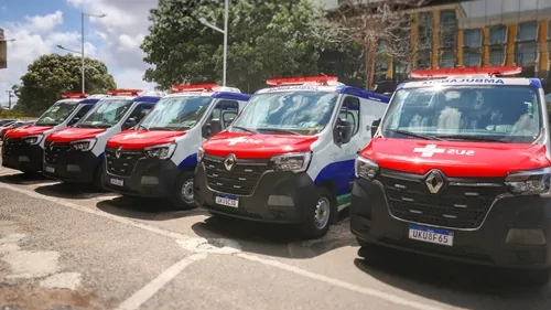 Dez novas ambulâncias são entregues para reforçar o SAMU e o transporte de pacientes na Bahia