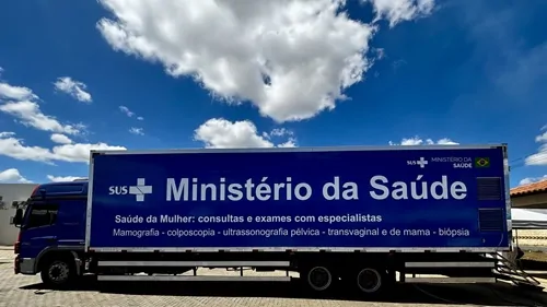 Carreta da Saúde do Ministério da Saúde
